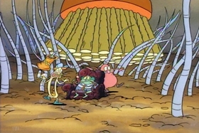 Screenshots from the 1993 Games Animation cartoon Dirty Dog