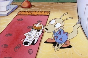 Screenshots from the 1993 Games Animation cartoon Dirty Dog