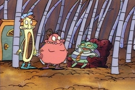 Screenshots from the 1993 Games Animation cartoon Dirty Dog