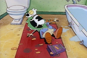 Screenshots from the 1993 Games Animation cartoon Dirty Dog