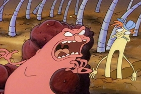 Screenshots from the 1993 Games Animation cartoon Dirty Dog