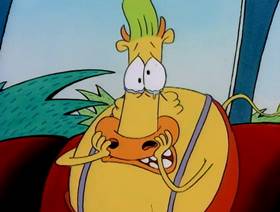 Screenshots from the 1993 Games Animation cartoon To Heck and Back