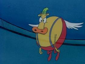 Screenshots from the 1993 Games Animation cartoon To Heck and Back