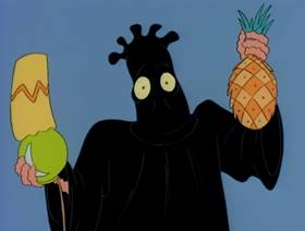 Screenshots from the 1993 Games Animation cartoon To Heck and Back