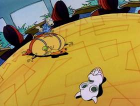 Screenshots from the 1993 Games Animation cartoon To Heck and Back