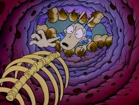 Screenshots from the 1993 Games Animation cartoon To Heck and Back