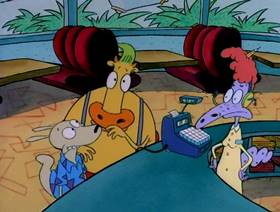 Screenshots from the 1993 Games Animation cartoon To Heck and Back