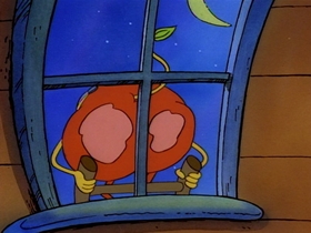 Screenshots from the 1993 Games Animation cartoon The Good, the Bad, and the Wallaby