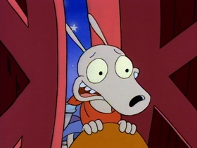 Screenshots from the 1993 Games Animation cartoon The Good, the Bad, and the Wallaby