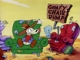 Screenshots from the 1993 Games Animation cartoon The Good, the Bad, and the Wallaby