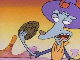 Screenshots from the 1993 Games Animation cartoon The Good, the Bad, and the Wallaby