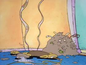 Screenshots from the 1993 Games Animation cartoon A Sucker for the Suck-O-Matic