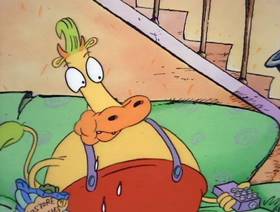 Screenshots from the 1993 Games Animation cartoon A Sucker for the Suck-O-Matic