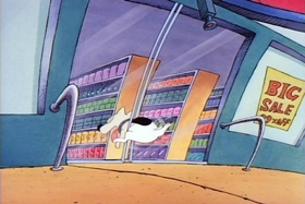 Screenshots from the 1993 Games Animation cartoon Rocko