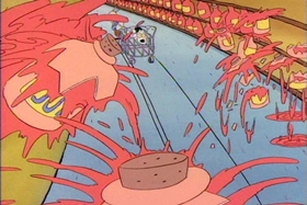 Screenshots from the 1993 Games Animation cartoon Rocko