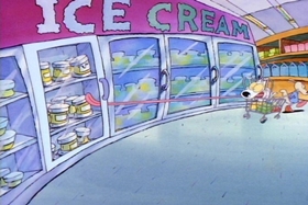 Screenshots from the 1993 Games Animation cartoon Rocko