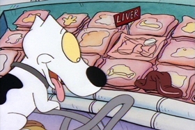 Screenshots from the 1993 Games Animation cartoon Rocko