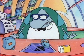 Screenshots from the 1993 Games Animation cartoon Rocko