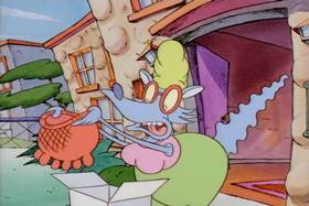 Screenshots from the 1993 Games Animation cartoon Who