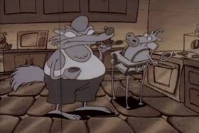 Screenshots from the 1993 Games Animation cartoon Who