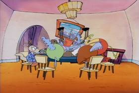 Screenshots from the 1993 Games Animation cartoon Who