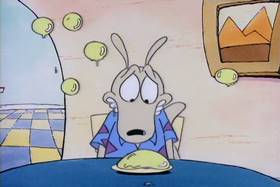 Screenshots from the 1993 Games Animation cartoon Who