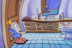 Screenshots from the 1993 Games Animation cartoon Who