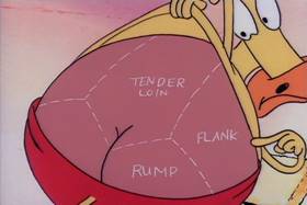 Screenshots from the 1993 Games Animation cartoon Who