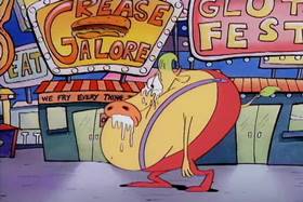 Screenshots from the 1993 Games Animation cartoon Who