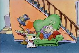 Screenshots from the 1993 Games Animation cartoon Who