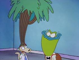 Screenshots from the 1993 Games Animation cartoon Canned