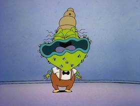 Screenshots from the 1993 Games Animation cartoon Canned