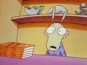 Screenshots from the 1993 Games Animation cartoon Canned