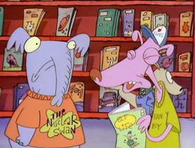 Screenshots from the 1993 Games Animation cartoon Canned