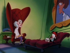 Screenshots from the 1993 Amblin Entertainment cartoon De-Zanitized