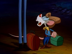 Screenshots from the 1993 Amblin Entertainment cartoon Bubba Bo Bob Brain