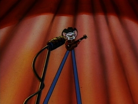 Screenshots from the 1993 Amblin Entertainment cartoon Bubba Bo Bob Brain