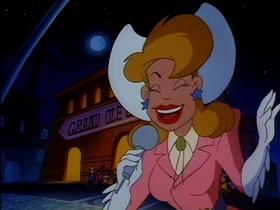 Screenshots from the 1993 Amblin Entertainment cartoon Bubba Bo Bob Brain