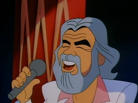 Screenshots from the 1993 Amblin Entertainment cartoon Bubba Bo Bob Brain