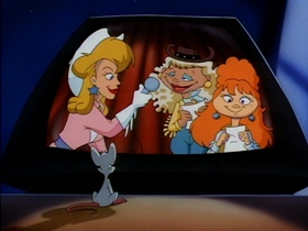 Screenshots from the 1993 Amblin Entertainment cartoon Bubba Bo Bob Brain