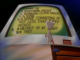 Screenshots from the 1993 Amblin Entertainment cartoon Bubba Bo Bob Brain