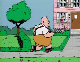 Screenshots from the 1993 Focus Design, Inc. cartoon The Tale of Mr. Morton