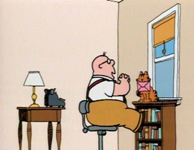 Screenshots from the 1993 Focus Design, Inc. cartoon The Tale of Mr. Morton