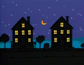 Screenshots from the 1993 Focus Design, Inc. cartoon The Tale of Mr. Morton