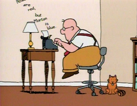 Screenshots from the 1993 Focus Design, Inc. cartoon The Tale of Mr. Morton