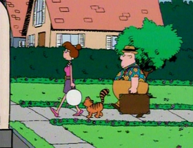 Screenshots from the 1993 Focus Design, Inc. cartoon The Tale of Mr. Morton