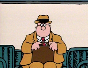 Screenshots from the 1993 Focus Design, Inc. cartoon The Tale of Mr. Morton