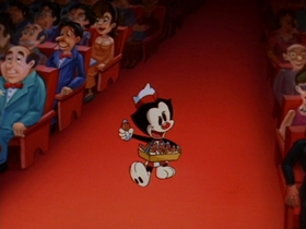 Screenshots from the 1993 Amblin Entertainment cartoon O Silly Mio