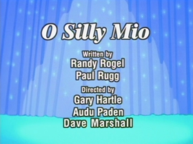 Screenshots from the 1993 Amblin Entertainment cartoon O Silly Mio