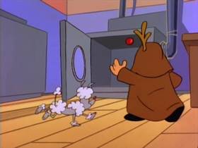 Screenshots from the 1993 MGM cartoon I